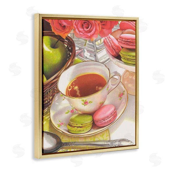 Stupell Industries Mardell Schuster | Tea With Macarons