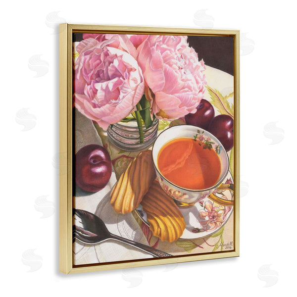 Stupell Industries Mardell Schuster | Tea With Peonies And Plums