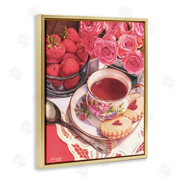 Stupell Industries Mardell Schuster | Valentine's Day Tea