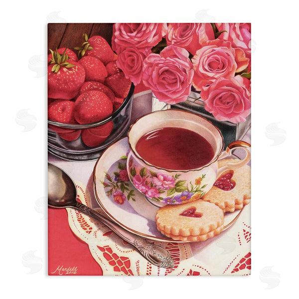stupell industries Mardell Schuster | Valentine's Day Tea