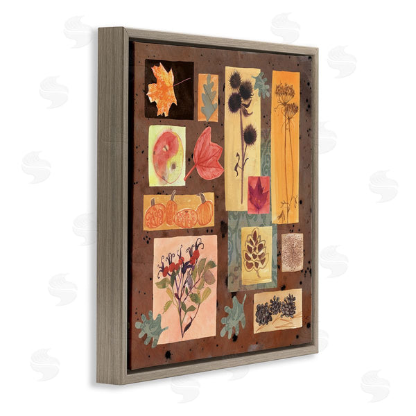 Stupell Industries Maret Hensick | Autumn Botanicals Pattern