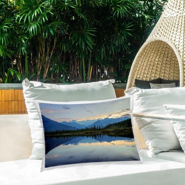Stupell Industries Margaret Clavell | Blue Mountain Reflection