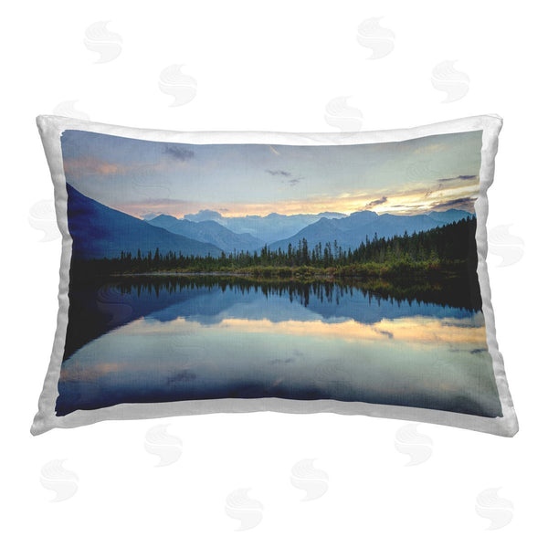 stupell industries Margaret Clavell | Blue Mountain Reflection