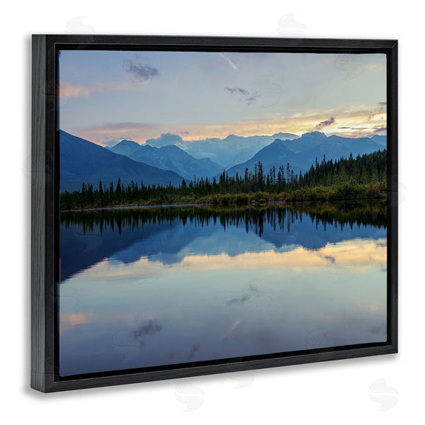 Stupell Industries Margaret Clavell | Mountain Clouds Reflection Wall Art