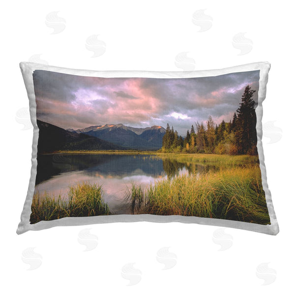 stupell industries Margaret Clavell | Stormy Lake Scenery