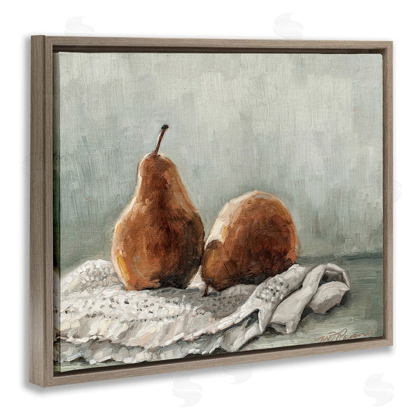 Stupell Industries Marian Parsons | Pears On Blanket Painting Wall Art