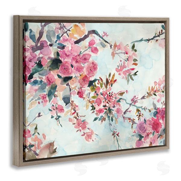 Stupell Industries Marietta Cohen Art And Design | Budding Cherry Blossoms Nature Wall Art