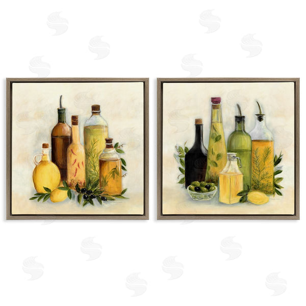 Stupell Industries Marilyn Dunlap | Italian Kitchen Cooking Oils
