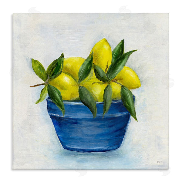 stupell industries Marilyn Dunlap | Lemons in Country Bowl Wall Art