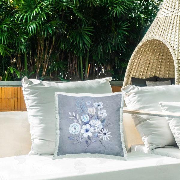 Stupell Industries Marilyn Dunlap | Mixed Flower Bundle Printed Throw Pillow