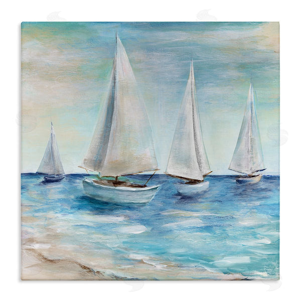 stupell industries Marilyn Dunlap | Sailboats Floating Peacefully