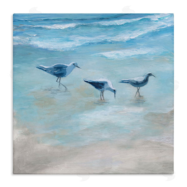stupell industries Marilyn Dunlap | Seagull Trio on Shore