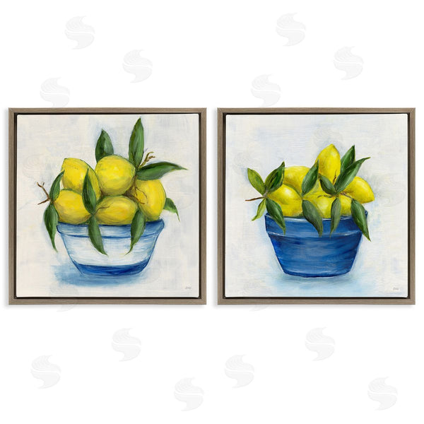 Stupell Industries Marilyn Dunlap | Traditional Lemon Bowls Wall Art