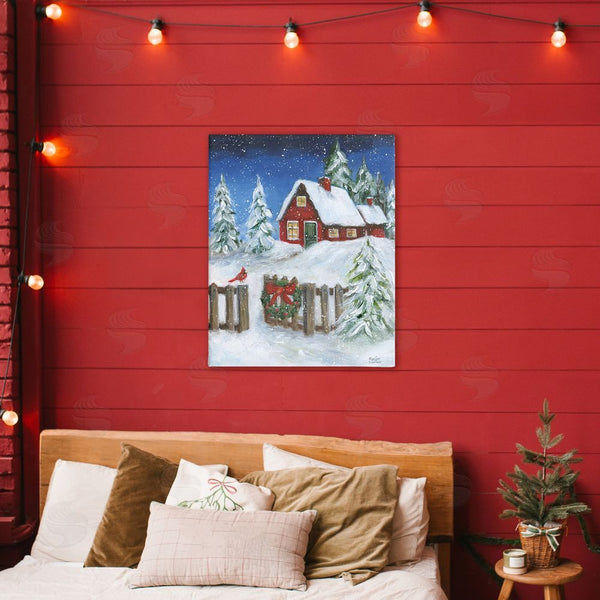 Stupell Industries Marilyn Dunlap | Traditional Winter Scene