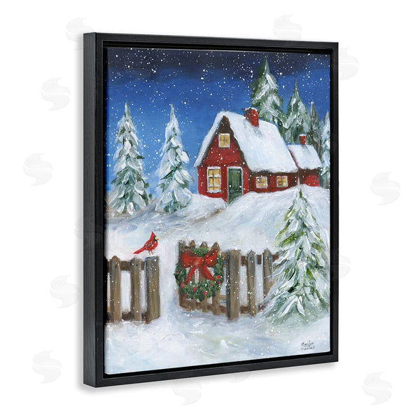 Stupell Industries Marilyn Dunlap | Traditional Winter Scene