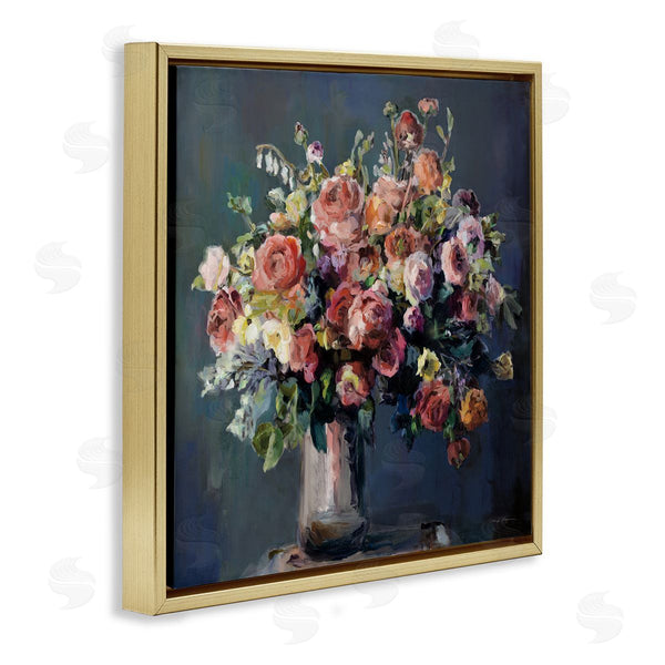 Stupell Industries Marilyn Hageman | Abundant Dark Bouquet