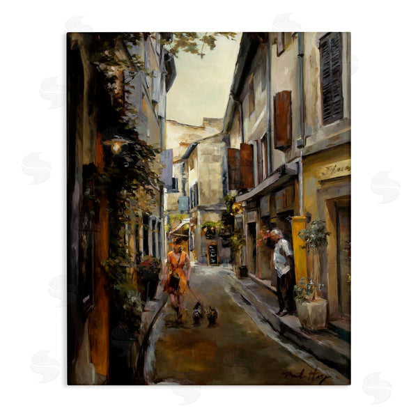 stupell industries Marilyn Hageman | European City Dog Walk Wall Art