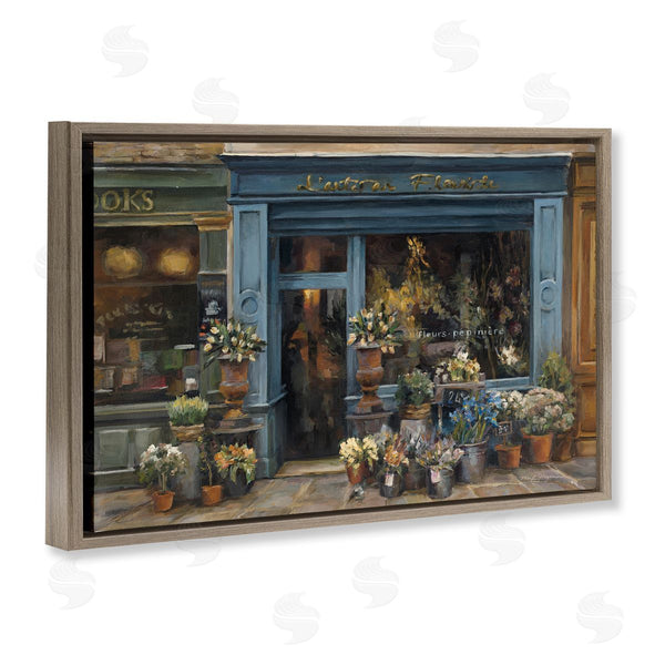 Stupell Industries Marilyn Hageman | Florist Shopfront In Town Wall Art