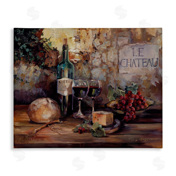 stupell industries Marilyn Hageman | Parisian Wine and Cheese Wall Art
