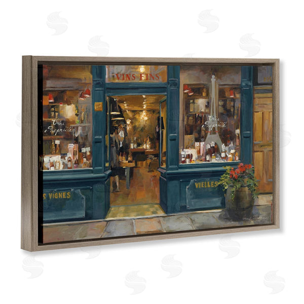 Stupell Industries Marilyn Hageman | Parisian Wine Shop Wall Art