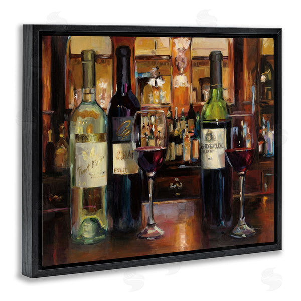 Stupell Industries Marilyn Hageman | Reflection Of Wine Bottles Wall Art