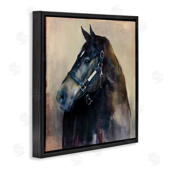 Stupell Industries Marilyn Hageman | Ritzy Black Horse