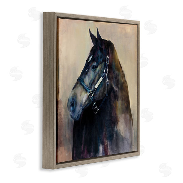 Stupell Industries Marilyn Hageman | Ritzy Black Horse