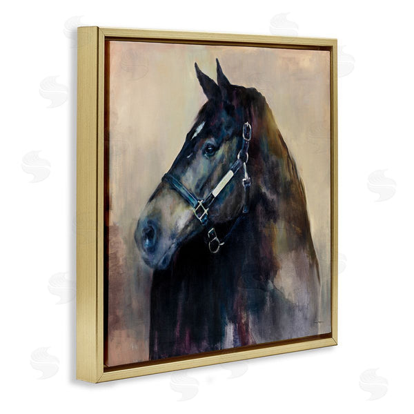 Stupell Industries Marilyn Hageman | Ritzy Black Horse