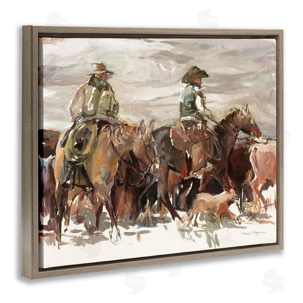 Stupell Industries Marilyn Hageman | Round Up Cowboys