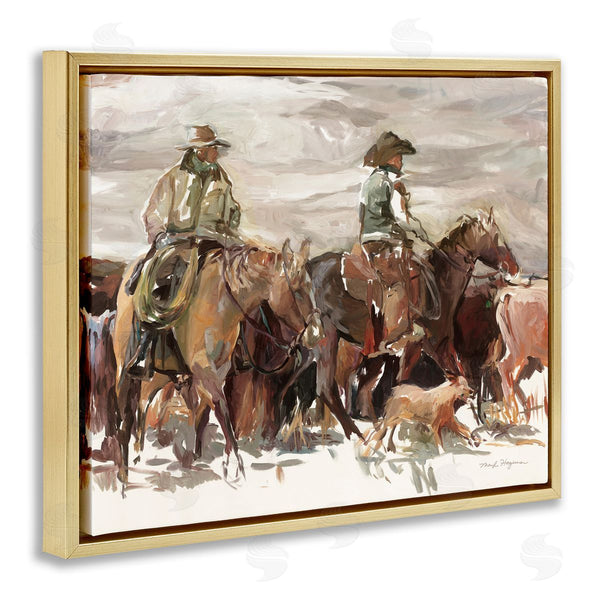 Stupell Industries Marilyn Hageman | Round Up Cowboys