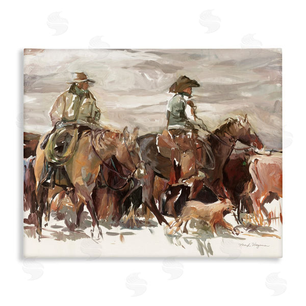 stupell industries Marilyn Hageman | Round Up Cowboys