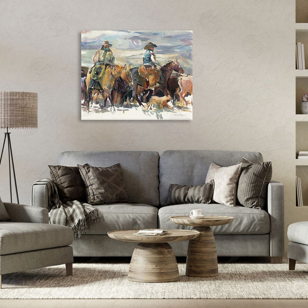 Stupell Industries Marilyn Hageman | The Roundup Western Painting Wall Art
