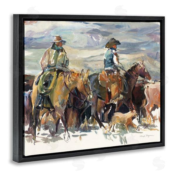 Stupell Industries Marilyn Hageman | The Roundup Western Painting Wall Art