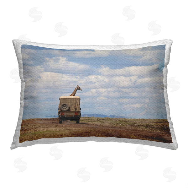 Stupell Industries Marilyn Parver | Giraffe In Savanna Truck