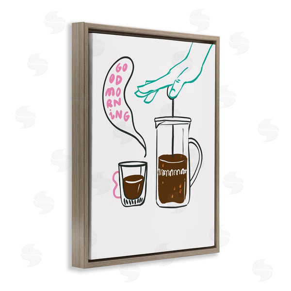 Stupell Industries Marina Astudillo | Good Morning Espresso Wall Art