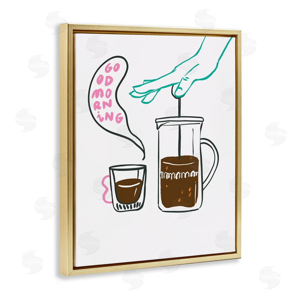 Stupell Industries Marina Astudillo | Good Morning Espresso Wall Art