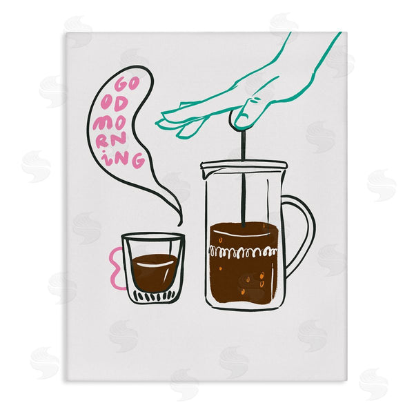 stupell industries Marina Astudillo | Good Morning Espresso Wall Art