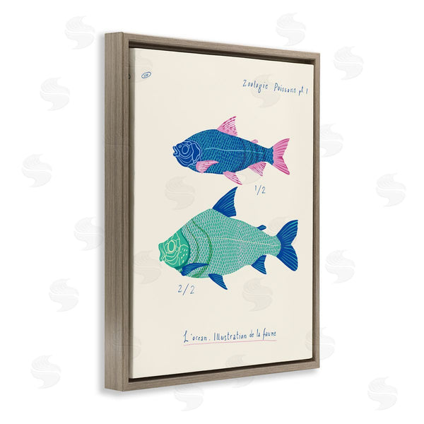 Stupell Industries Marina Astudillo | Sea Fauna Studies