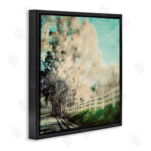 Stupell Industries Marina Drasnin | Country Road Home Stippled