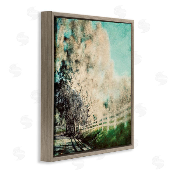 Stupell Industries Marina Drasnin | Country Road Home Stippled