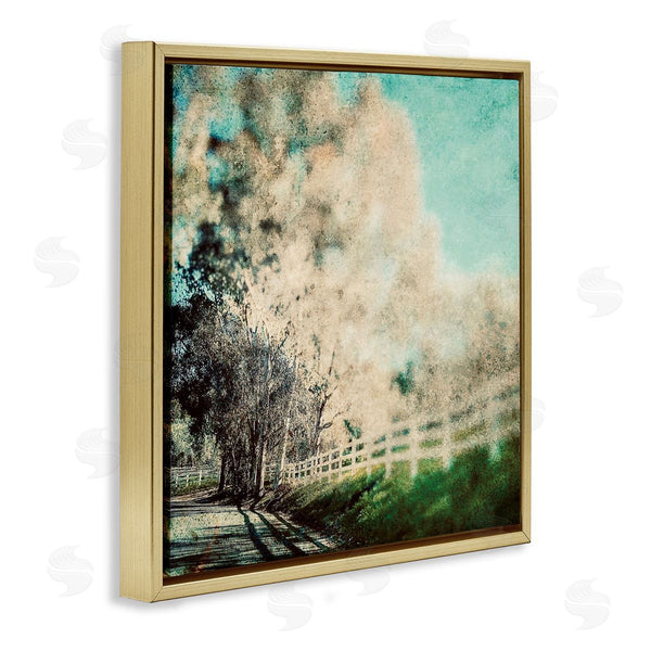 Stupell Industries Marina Drasnin | Country Road Home Stippled