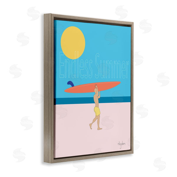Stupell Industries Mark Higden | Endless Summer Beach Surfer