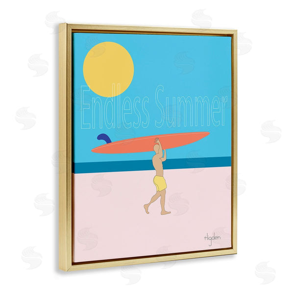 Stupell Industries Mark Higden | Endless Summer Beach Surfer