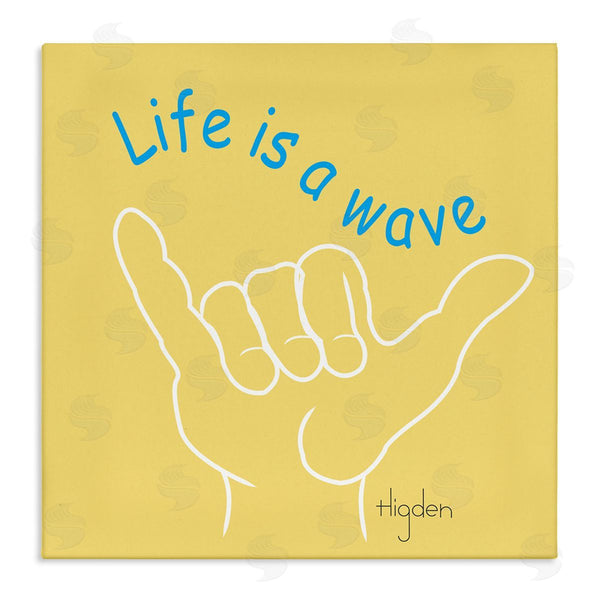 stupell industries Mark Higden | Life's a Wave Surf's Up Sign