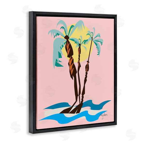 Stupell Industries Mark Higden | Palm Tree Trio Sunny Sky