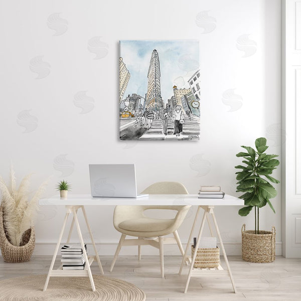 Stupell Industries Mark Higden | Urban City Streets Crosswalk Wall Art