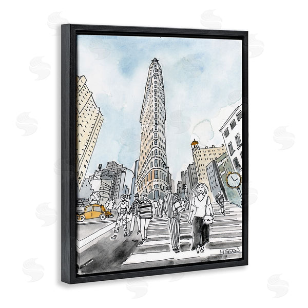 Stupell Industries Mark Higden | Urban City Streets Crosswalk Wall Art