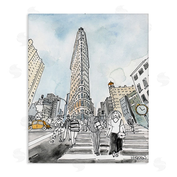 stupell industries Mark Higden | Urban City Streets Crosswalk Wall Art