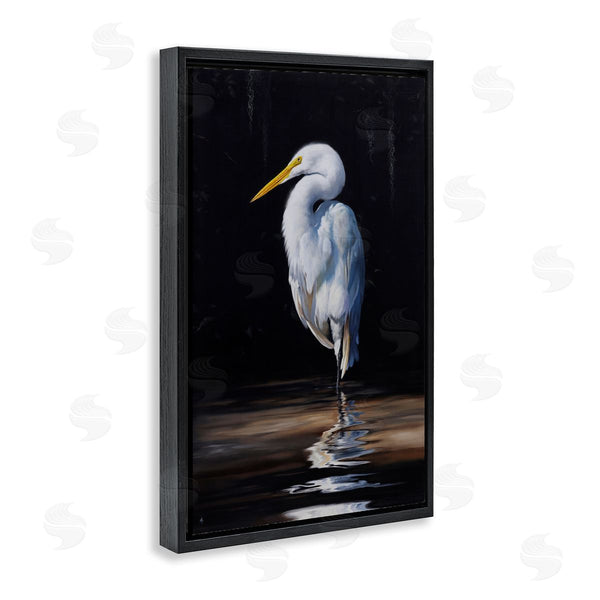 Stupell Industries Mark Kelso | Balancing Egret Bird Wall Art