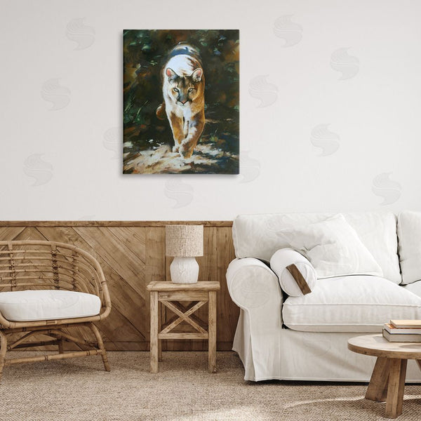 Stupell Industries Mark Kelso | Out Of Shadows Panther Wall Art